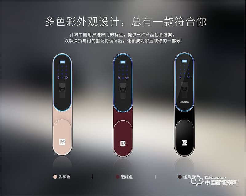 金洛克智能锁 云脉Q2 指静脉智能锁 