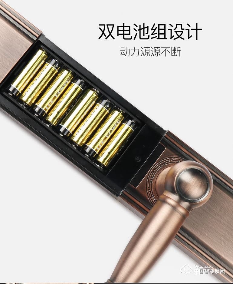 浩宇兴智能锁 欧式指纹锁家用防盗门密码锁智能锁别墅大门电子锁