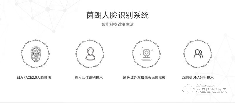 茵朗智能锁 人脸识别智能锁EF05