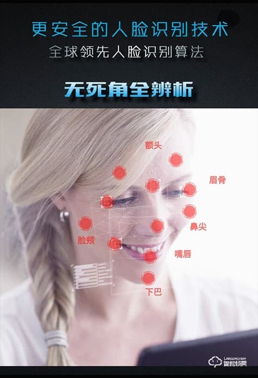 金典智能锁 EF9128-PH人脸锁