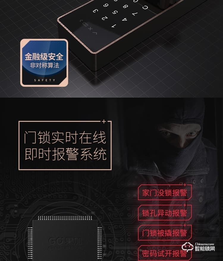 火河智能锁 互联网APP开锁智能锁