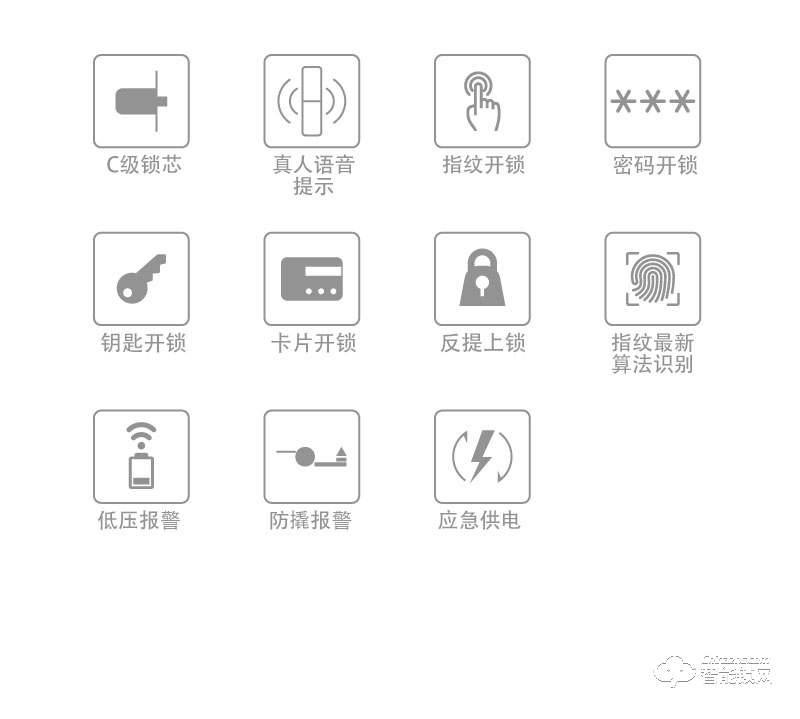 箭牌智能锁 A638滑盖智能指纹锁