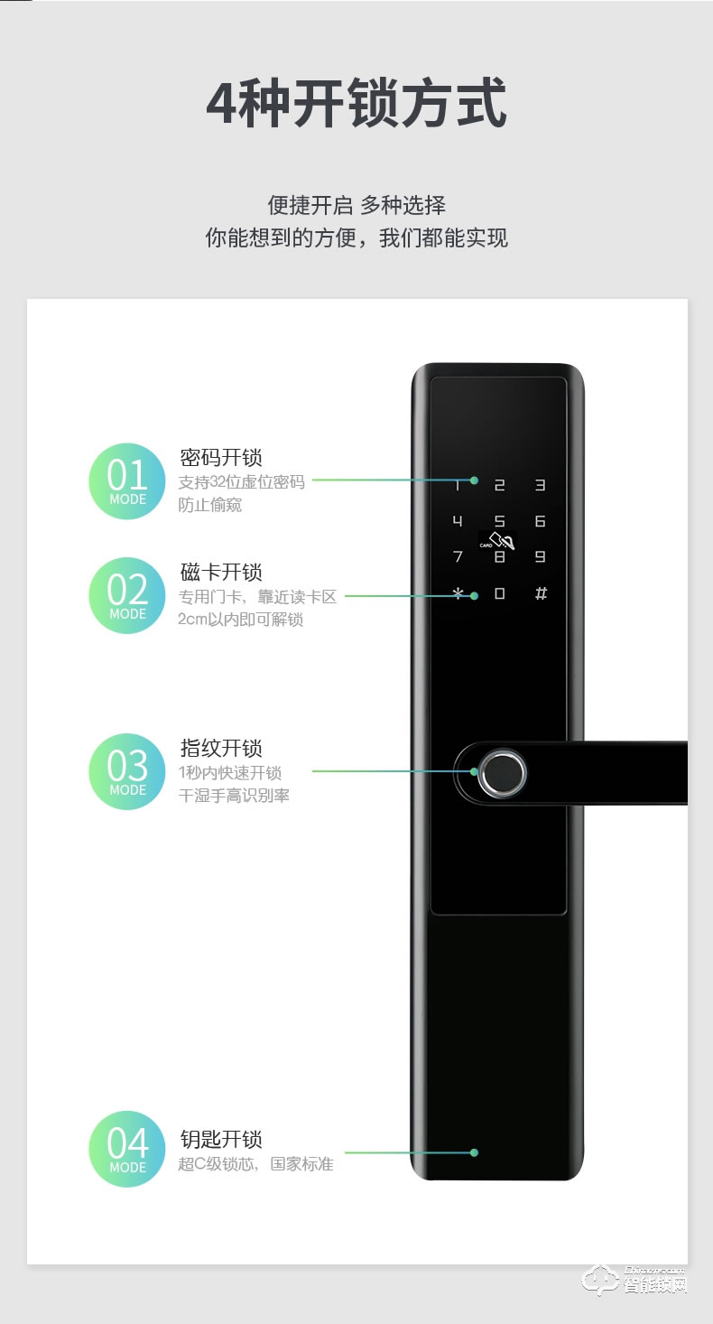 上品易联智能锁 K21指纹锁密码锁