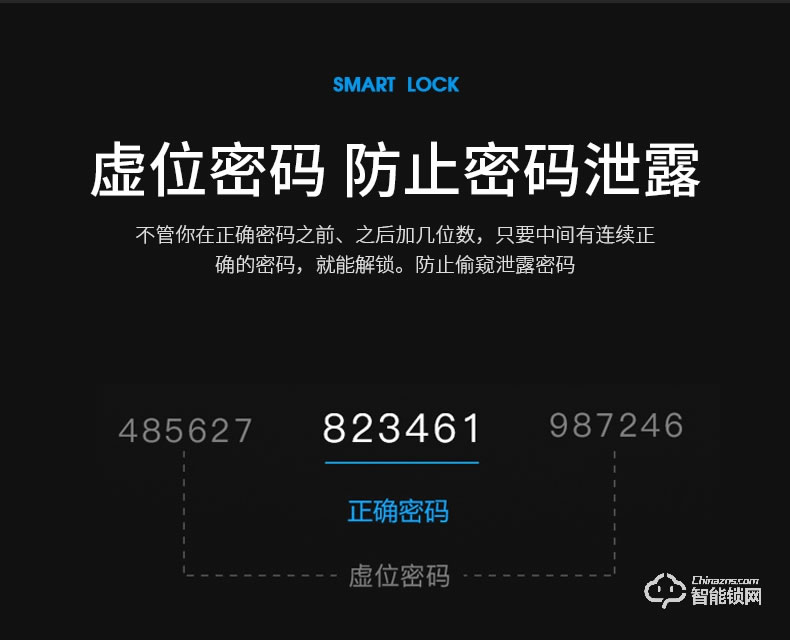超人智能锁 Q2推拉式全自动电子远程密码锁