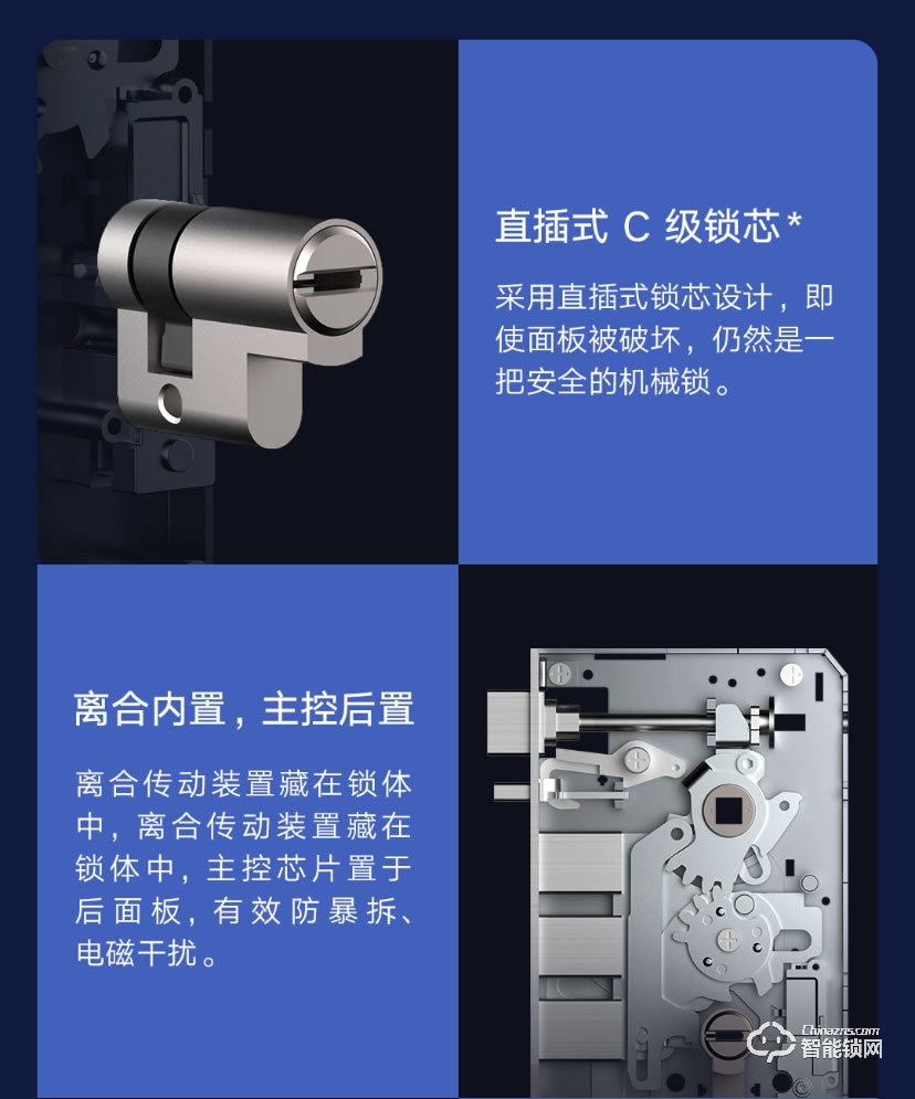 小米智能锁 E家用防盗门电子智能门锁
