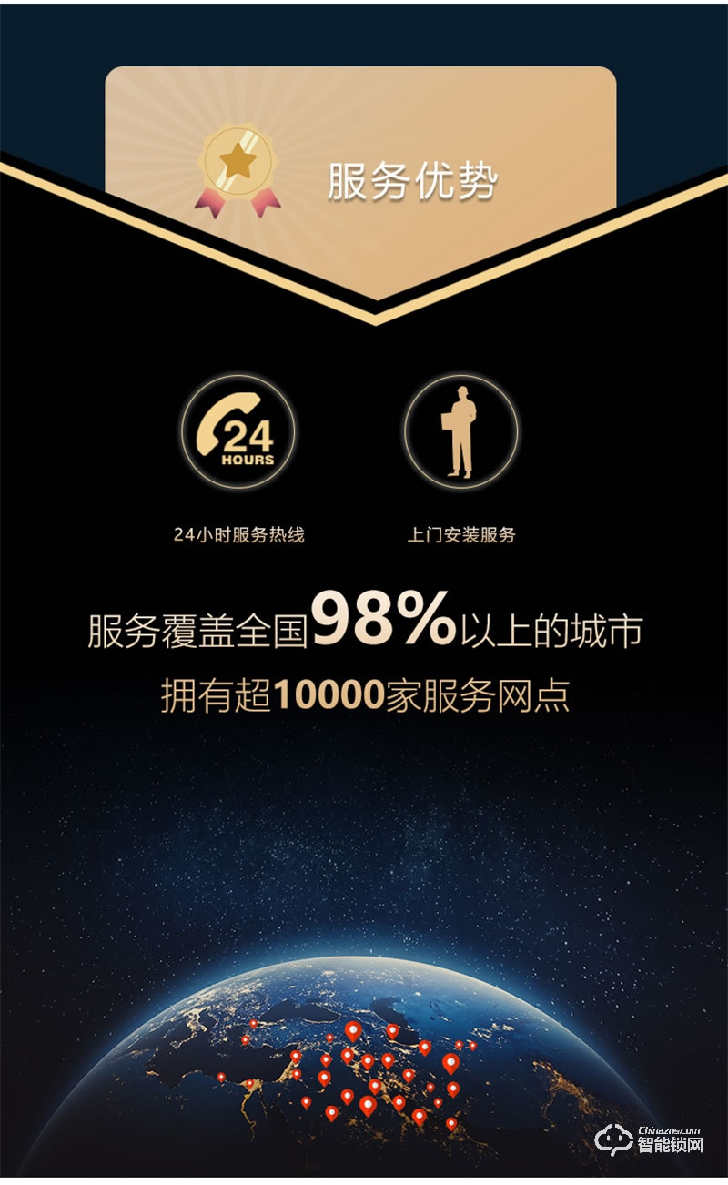 超人智能锁Q5-M 瑞典FPC指纹传感器