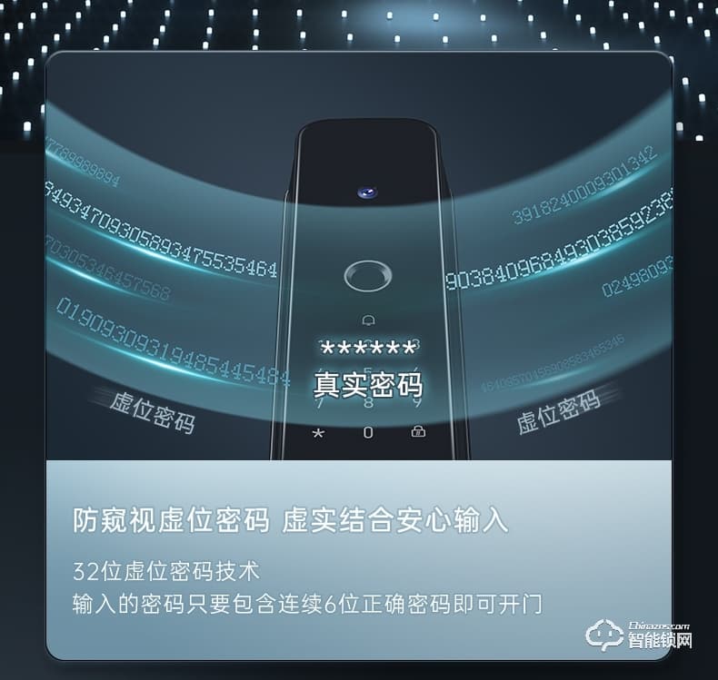 王力智能锁XD107 指纹锁家用防盗门密码锁