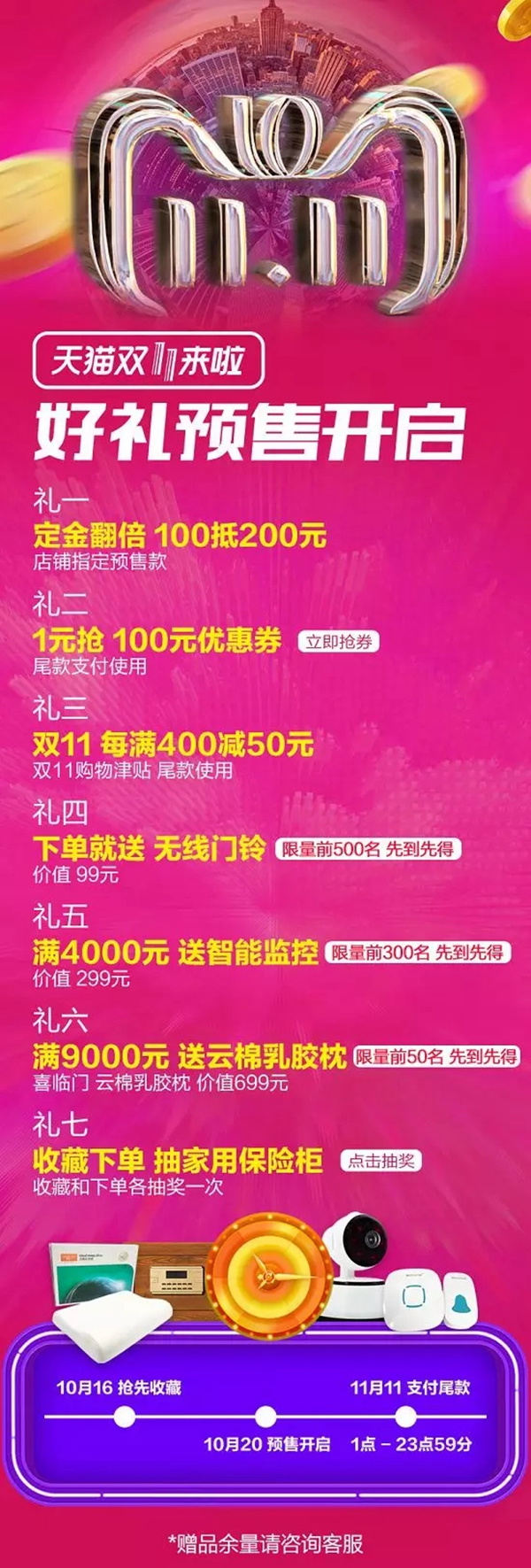 王力安防“双十一”预售钜惠，超值优惠攻略你get了吗？